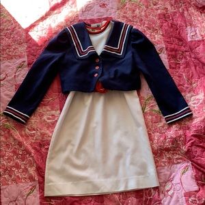 Cute girls dress and jacket